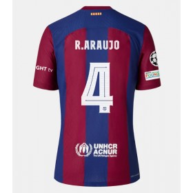 Barcelona Ronald Araujo #4 Heimtrikot 2023-24 Kurzarm